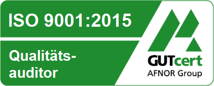Qualitätsauditor nach ISO 9001:2015 (GUTcert)